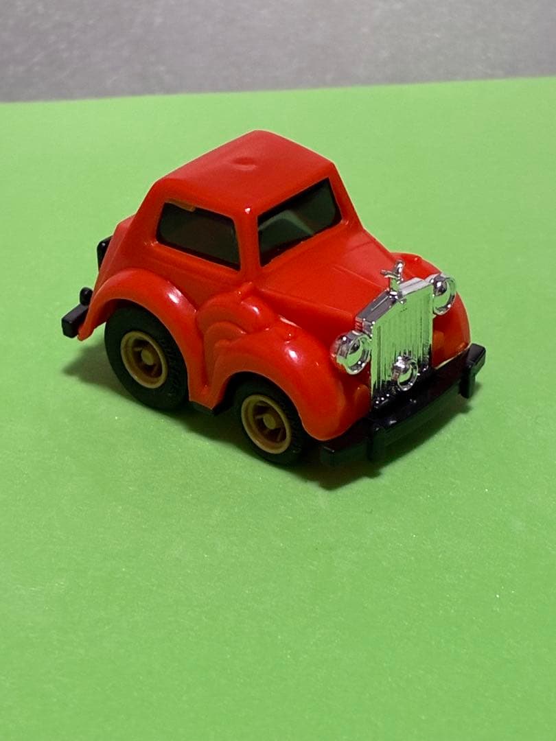 チョロQ、ロールスロイス・オレンジ色