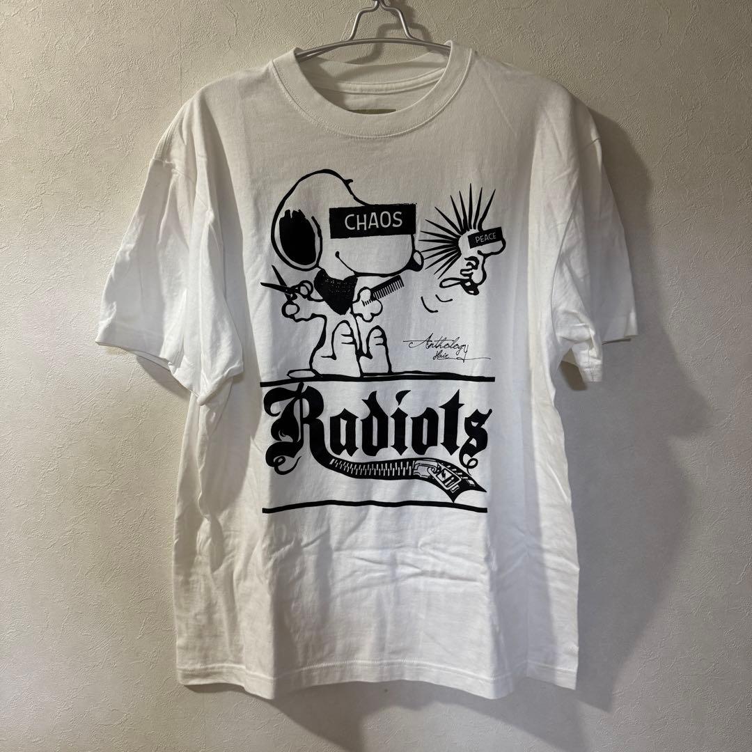 試着のみ 黒夢 清春 着用カットソー Lサイズ スヌーピー 試着のみ