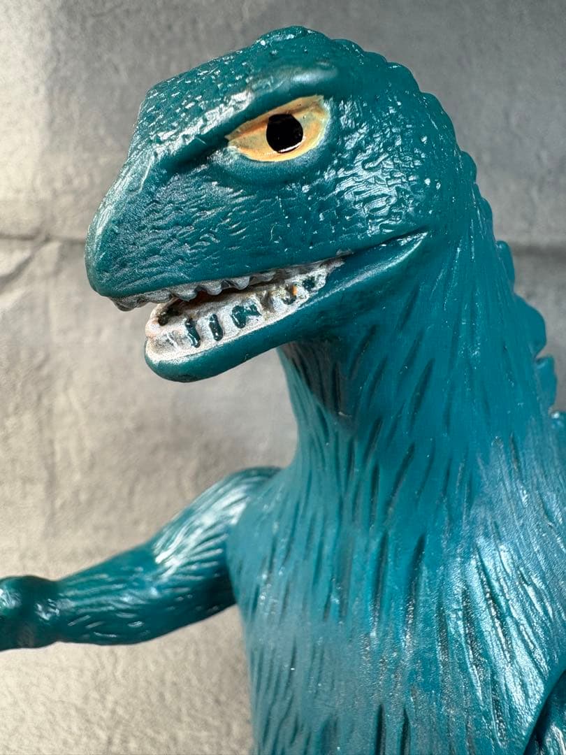 ブルマァク ソフビ ゴジラ 当時物 約22cm ゆ*じ様 当時物 ブルマァク