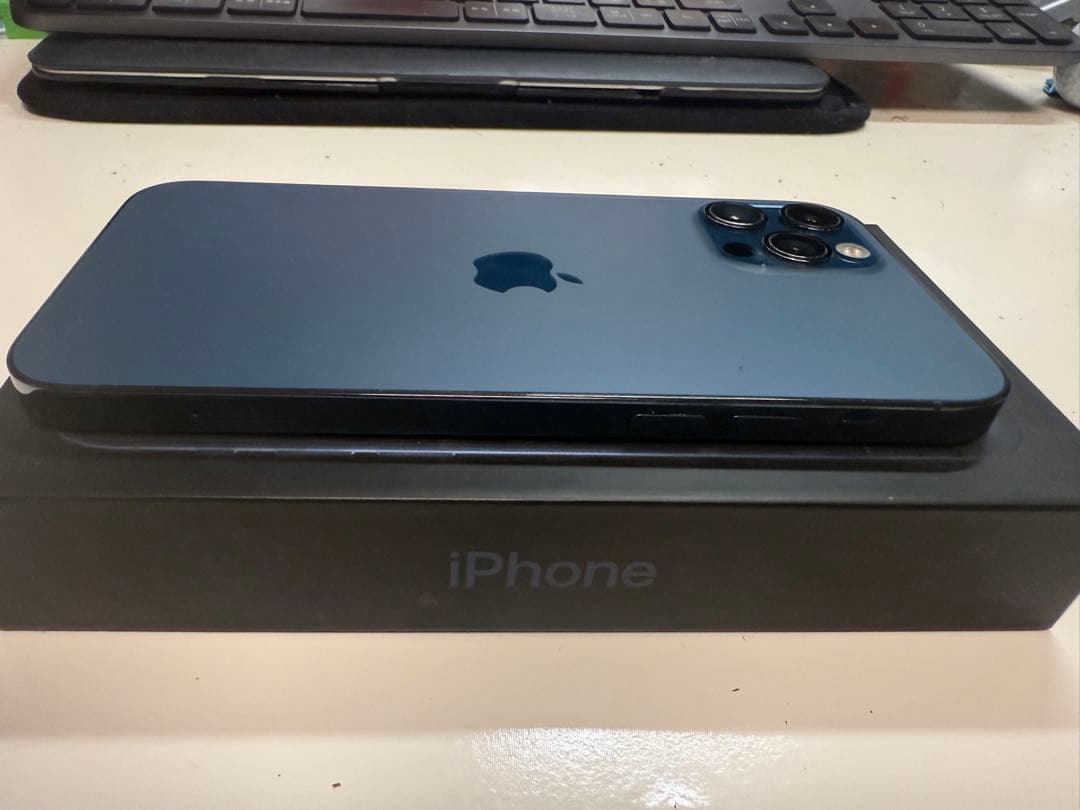 極美品】iPhone 12 Pro 256GB パシフィックブルー 超美品！IPhone12Pro