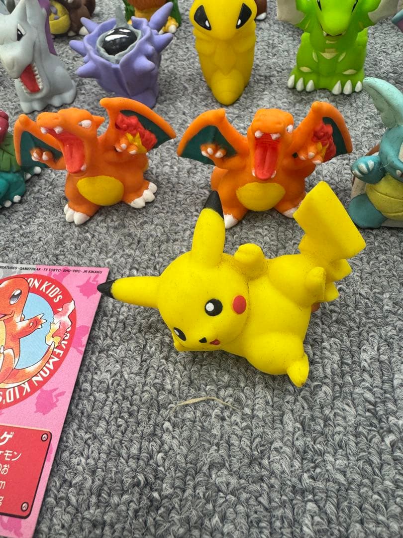 ポケモンキッズ指人形初期 クリアレア含む 261体 水鉄砲まとめ売り