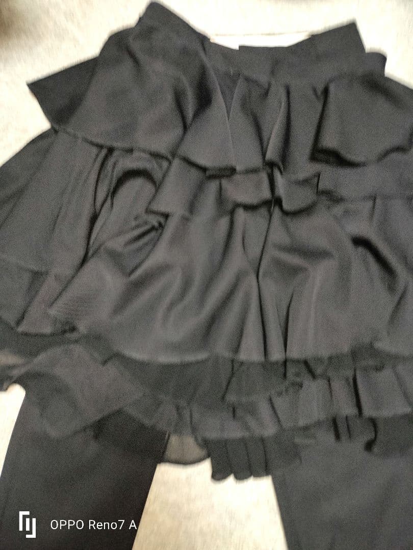 COMMEdesGARCONS コムコムフリルドッキングパンツ