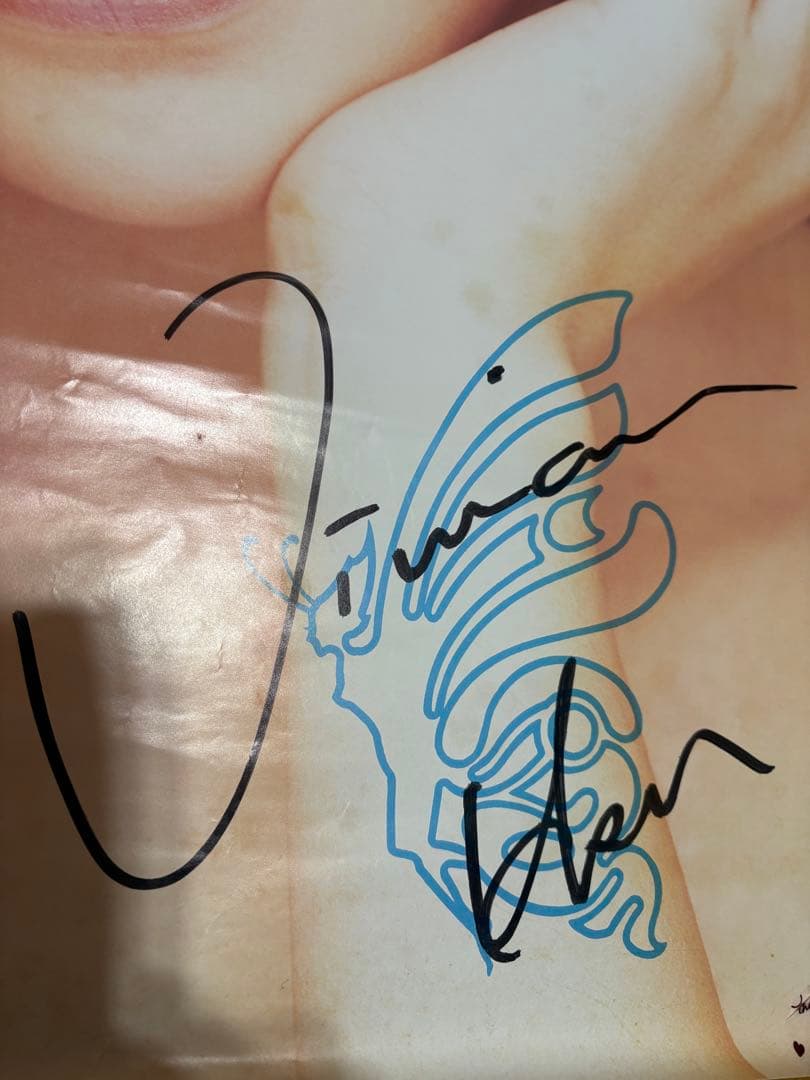 ビビアンスー直筆サイン入りポスター 大判 貴重！レア品 限定お値下げ