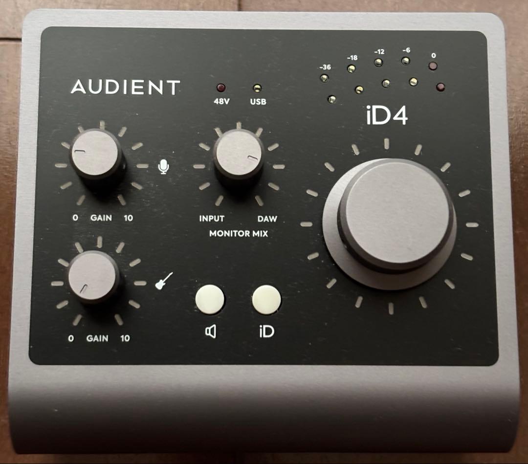 Audient iD4 MkII USBオーディオインターフェース AUDIENT | iD4mkⅡ | USB オーディオ・インターフェイス | 製品情報