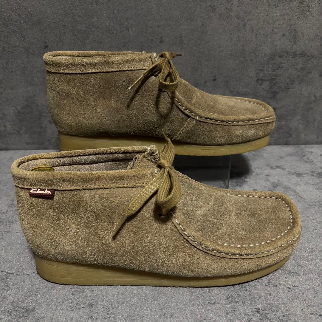 極美品　クラークス　ワラビー　スエード　ベージュ　本革　1765
