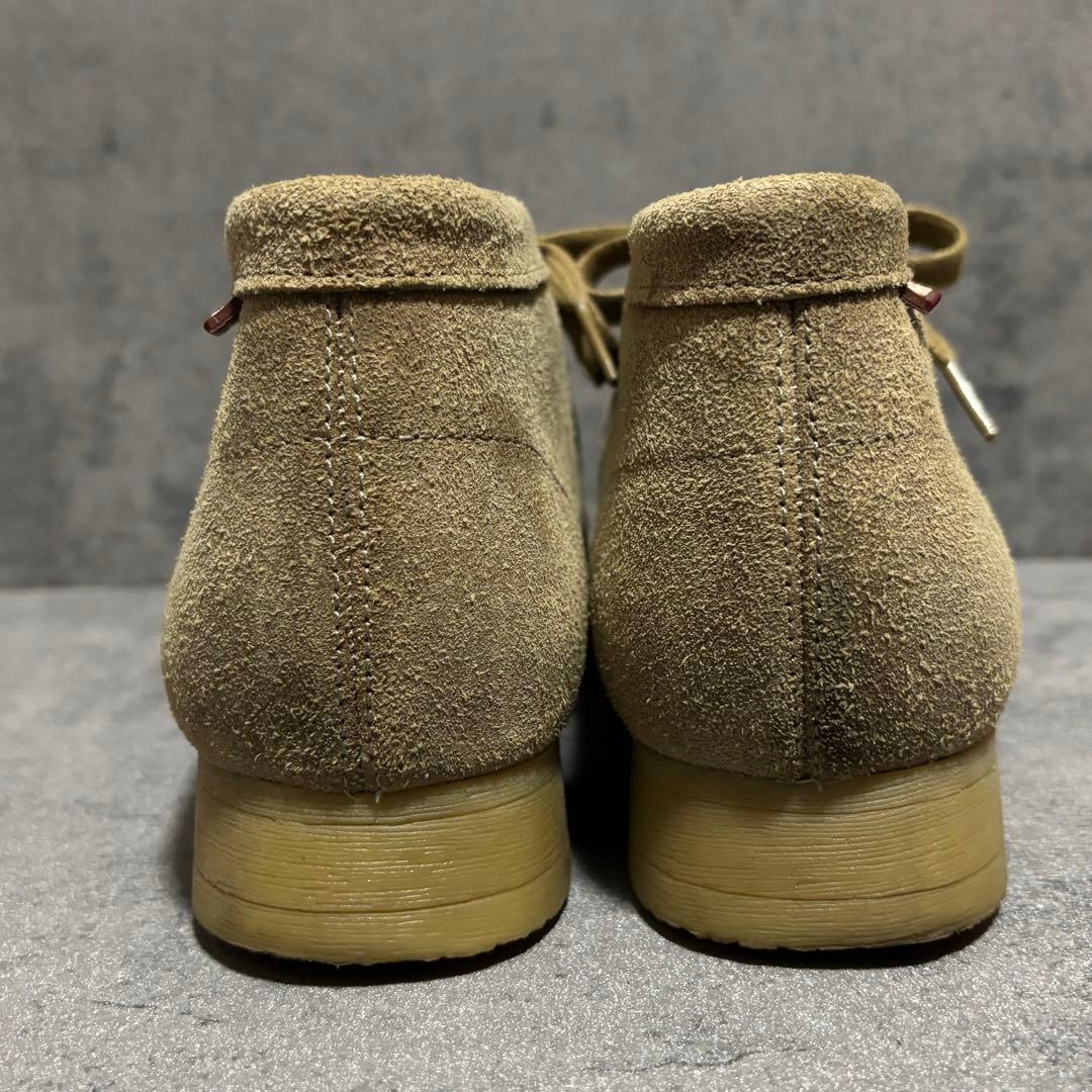 極美品　クラークス　ワラビー　スエード　ベージュ　本革　1765