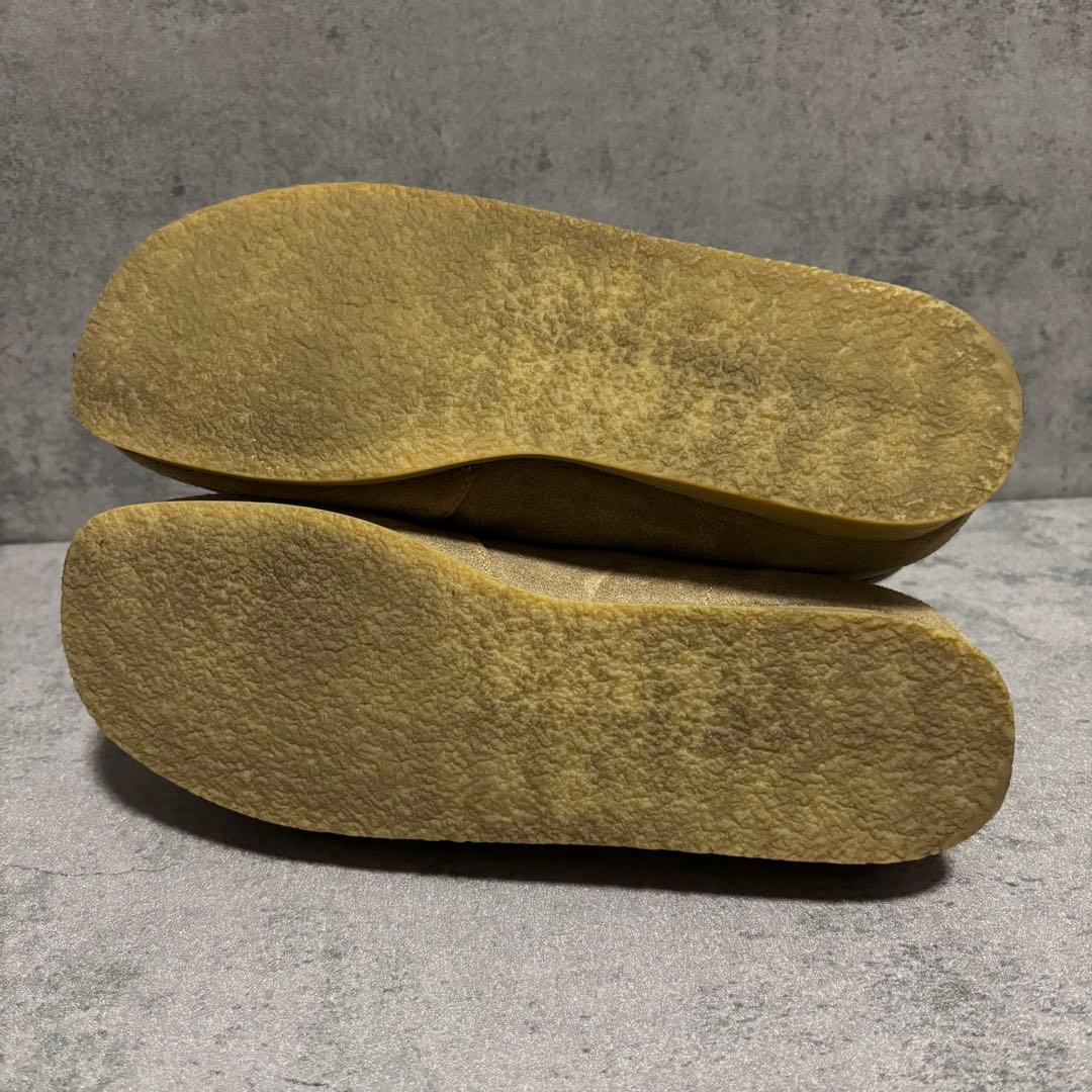 極美品　クラークス　ワラビー　スエード　ベージュ　本革　1765