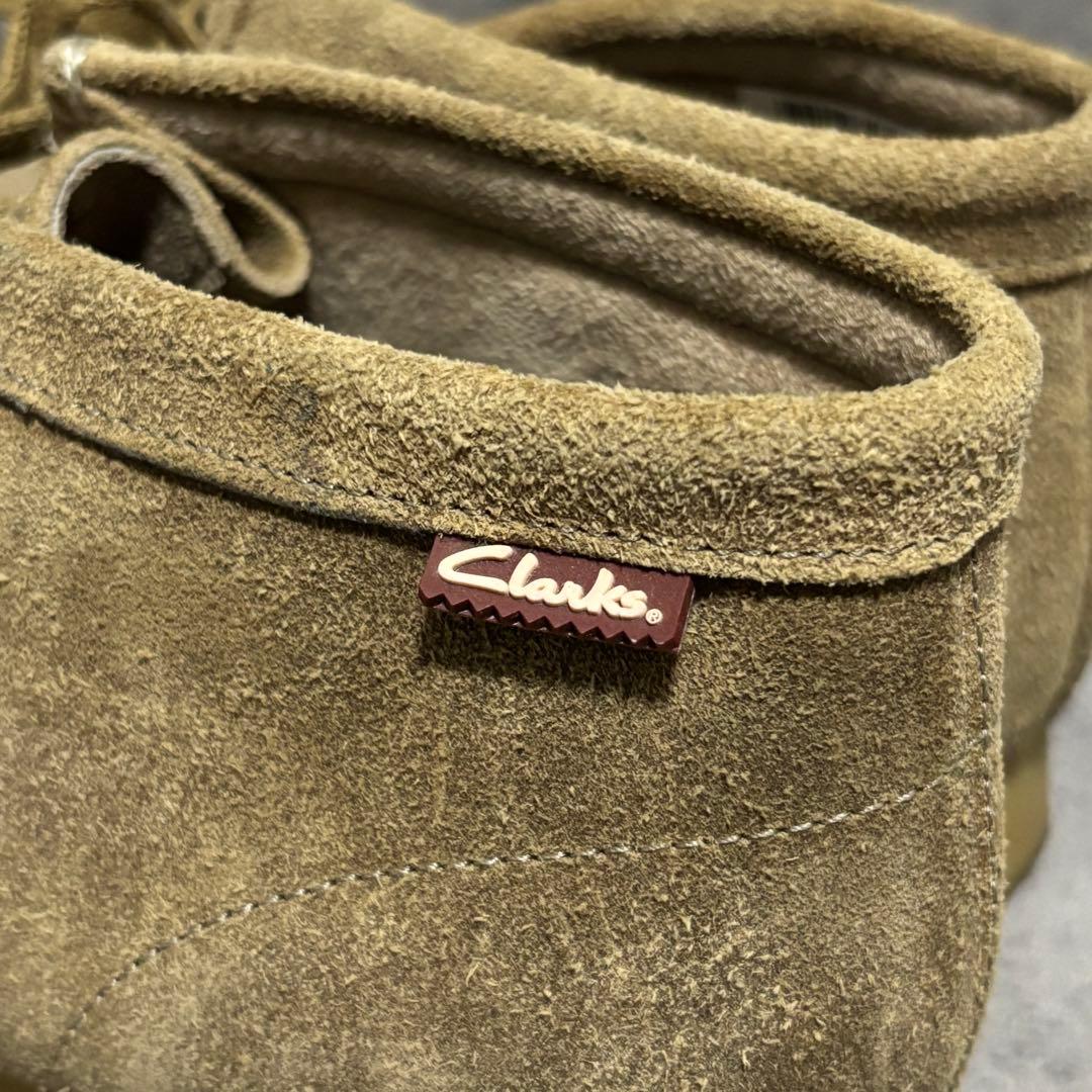 極美品　クラークス　ワラビー　スエード　ベージュ　本革　1765
