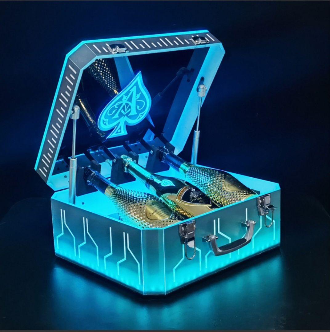 アルマンド アタッシュケース ボトルケース LED シャンパンケース