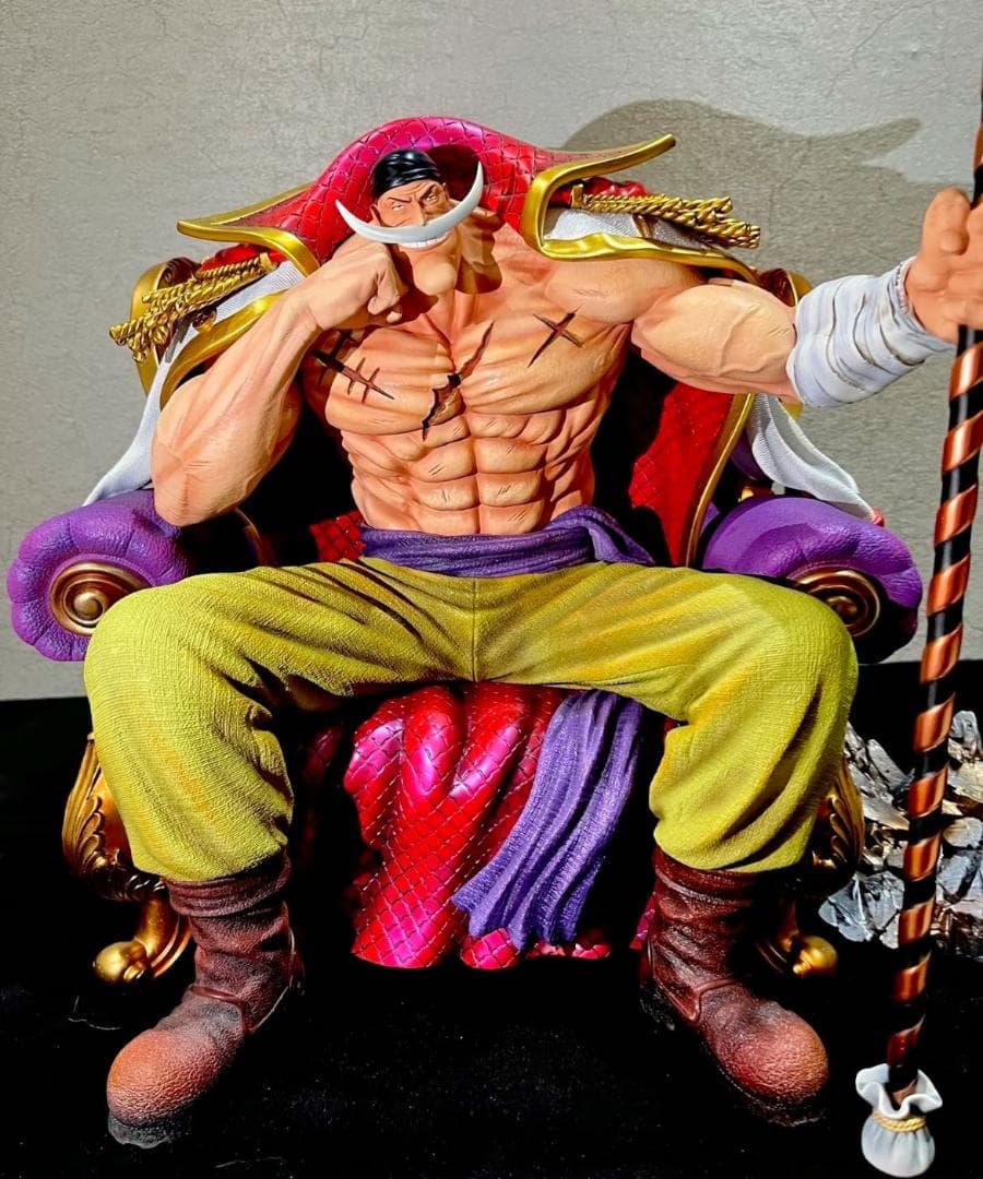 ワンピース Brain-Hole白ひげガレージキットガレキ スタチューフィギュア