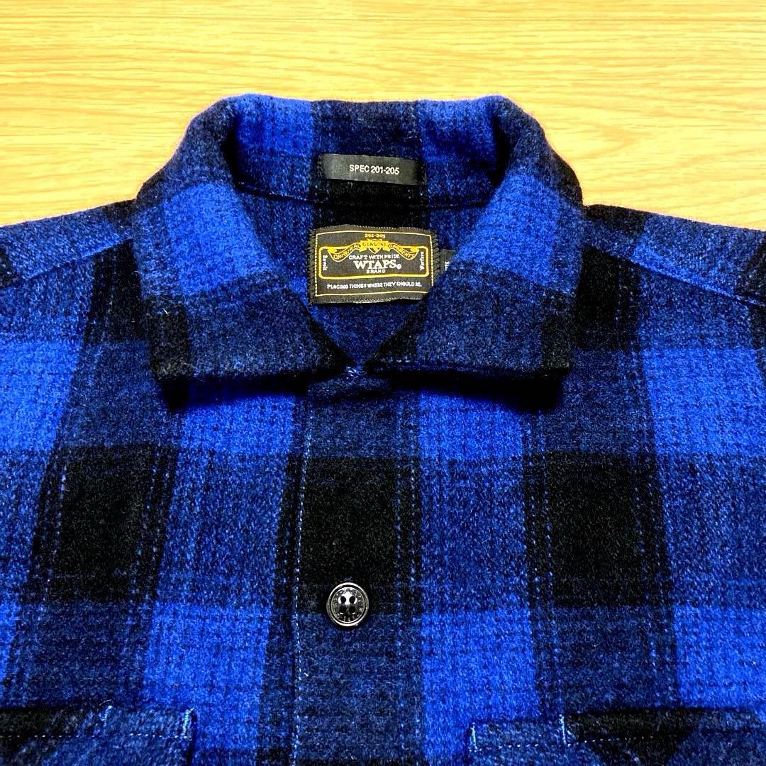 希少品！WTAPS ダブルタップス VATOS L/S WOOL TEXTILE