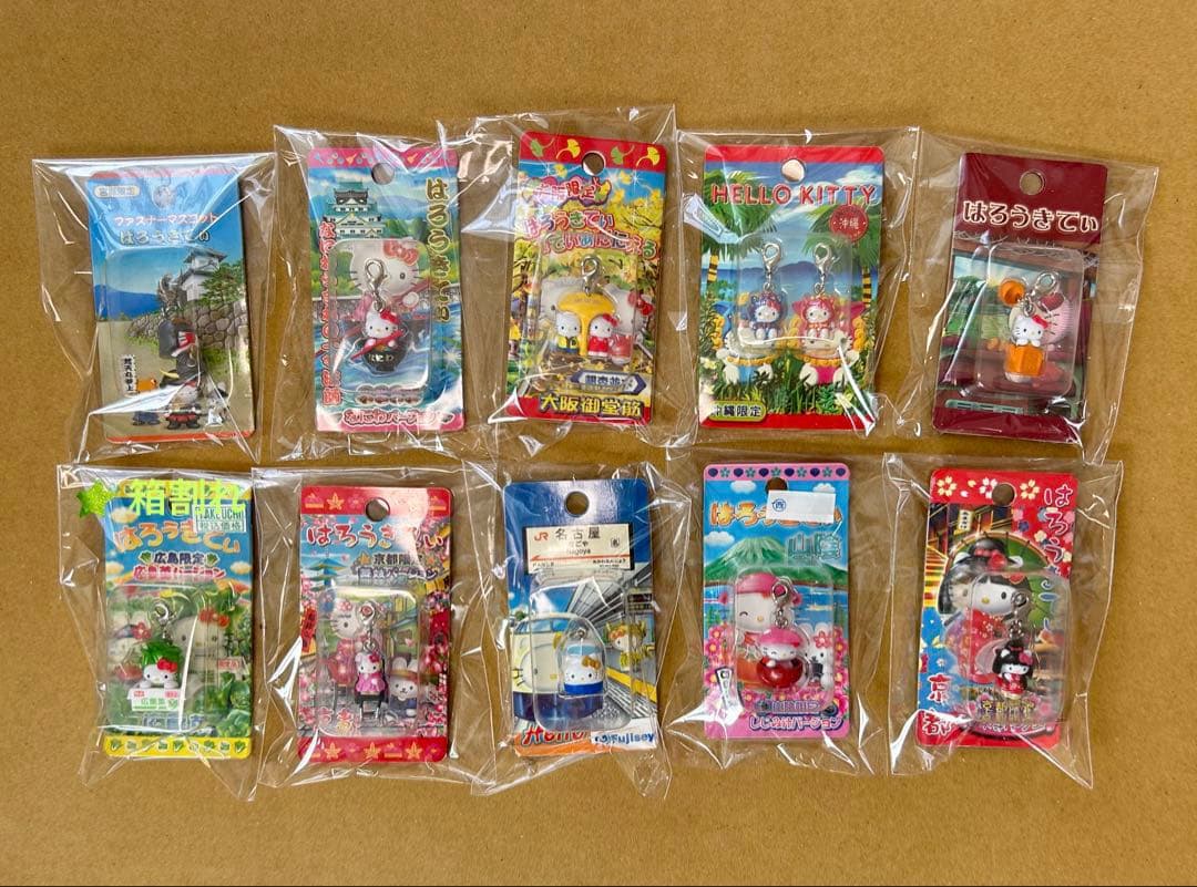 【レア】 ご当地キティ 根付け ファスナーマスコット その他まとめ売り 69点
