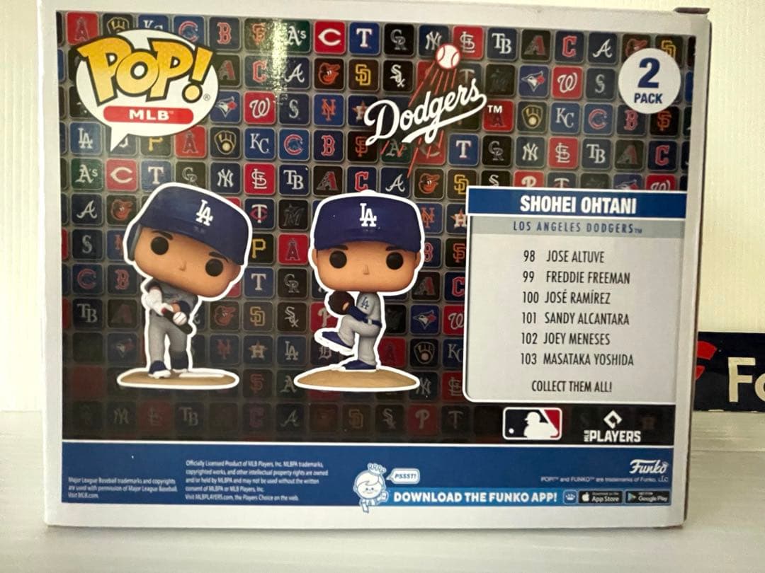大谷翔平　2刀流　Funko pop フィギュアー　2体セット