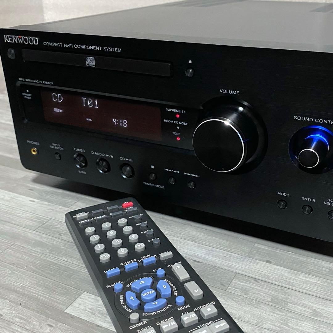 KENWOOD CDレシーバー R-K711 2010年製☆メンテ済動作良好