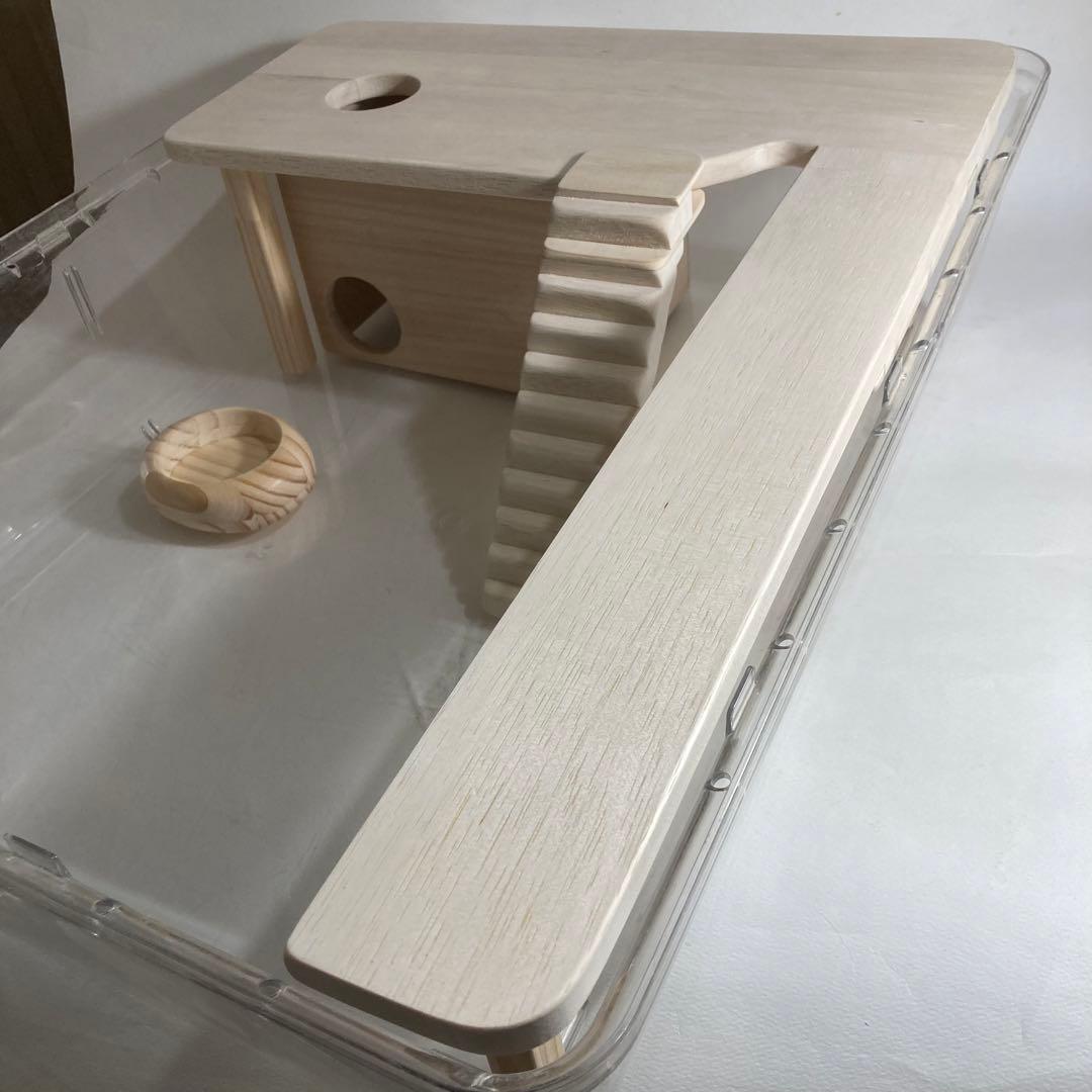 はーたん様確認用 ルーミィ60用 L字型 ロフト巣箱(検 グラス