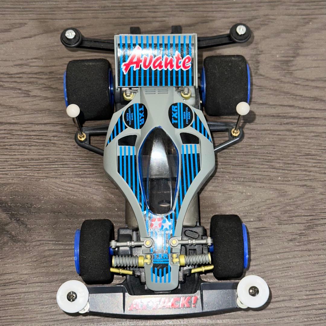 G11034]ミニ四駆 アバンテJr. ワイドタイヤ ホイール ブルー - メルカリ