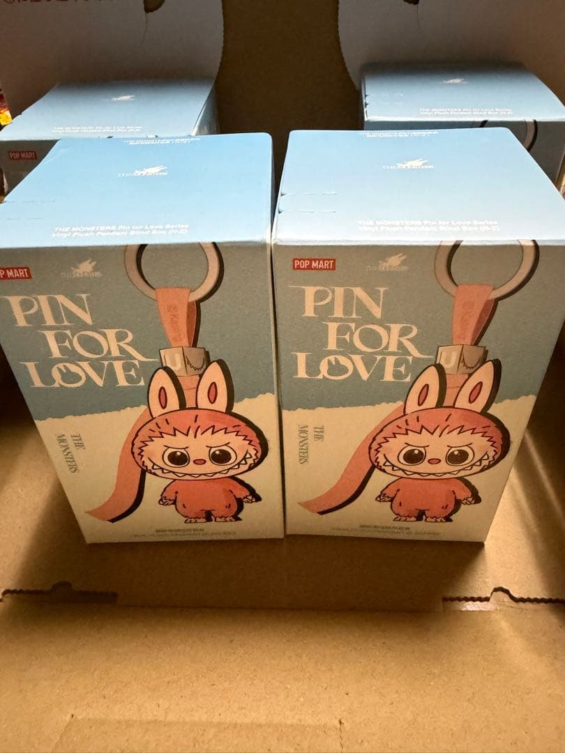 【正規品】イニシャルラブブ未開封4箱セット PIN FOR LOVE【即日発送】 正規品】イニシャルラブブ 未開封4箱セット PIN FOR LOVE 正規品】 ラブブ