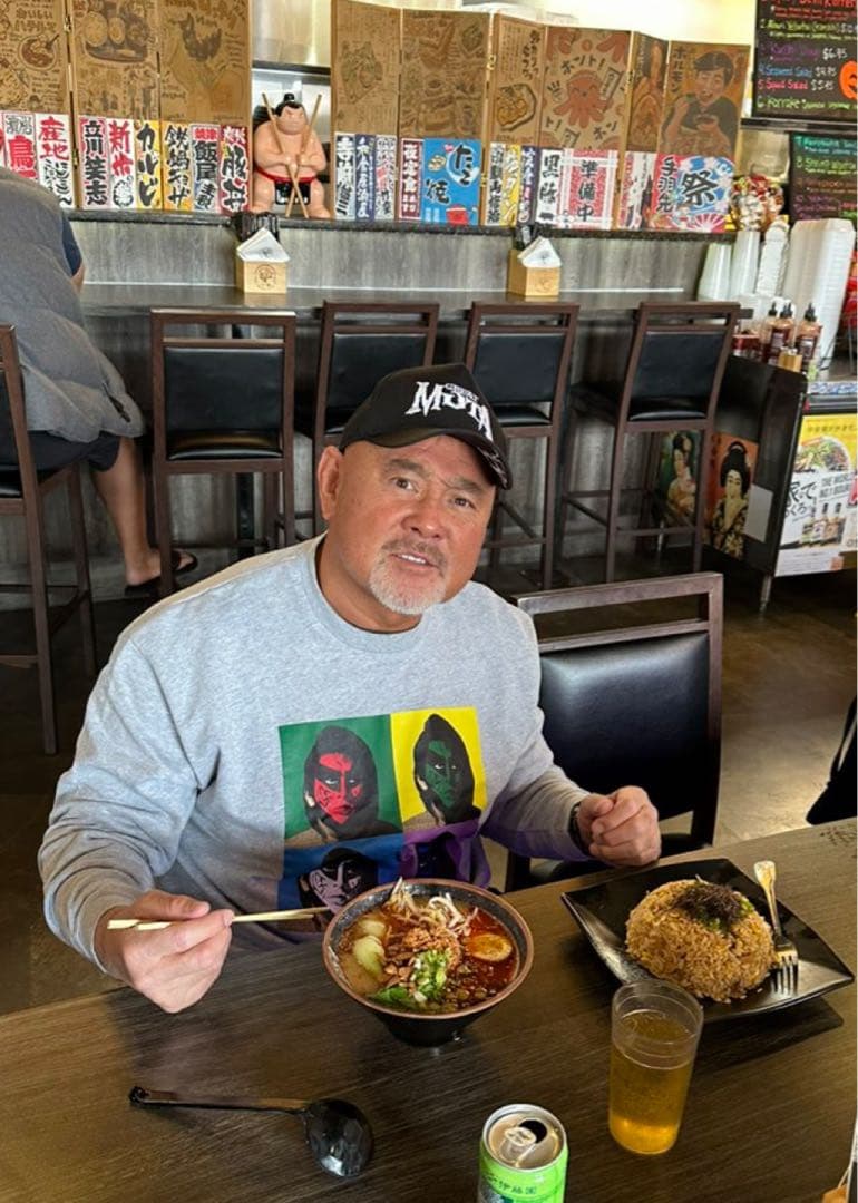 新品未使用 武藤敬司 グレート・ムタ『刺繍ロゴ』キャップ