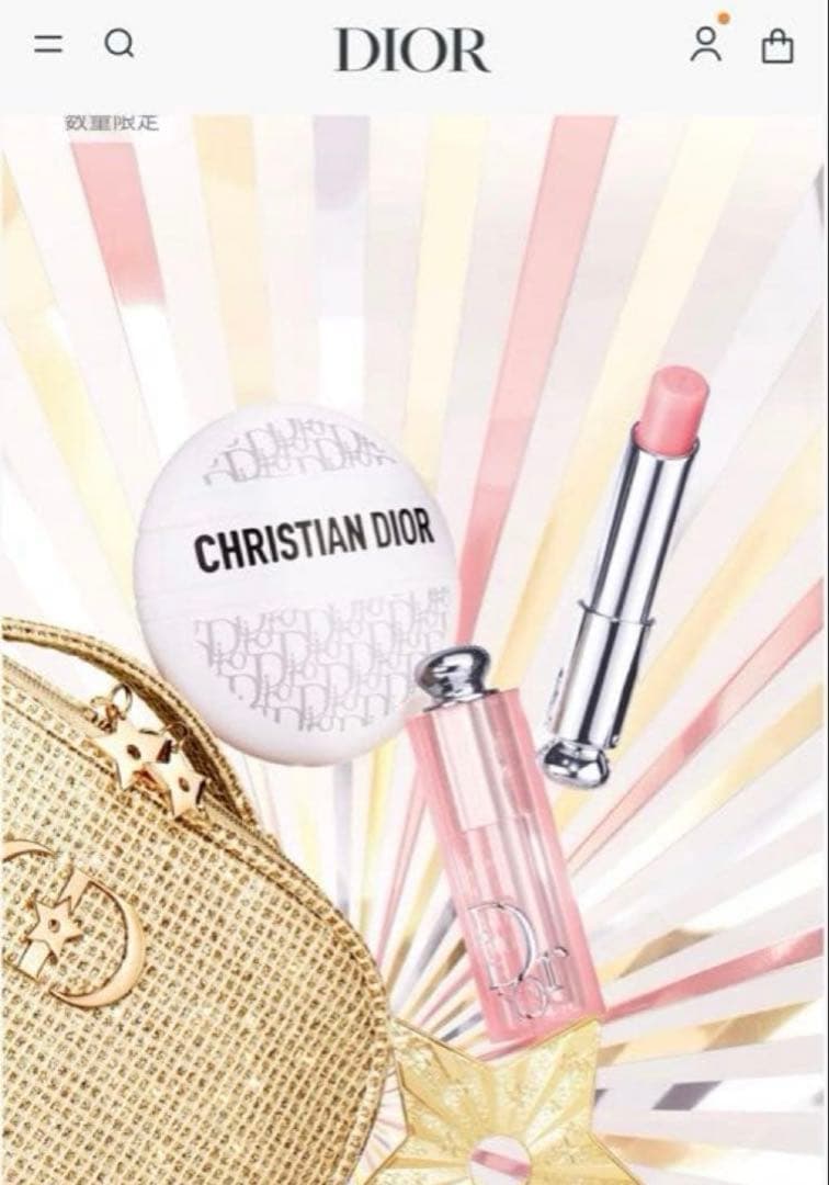 Dior ホリデー 2025 ギフトボックス付き ディオール ホリデー2025