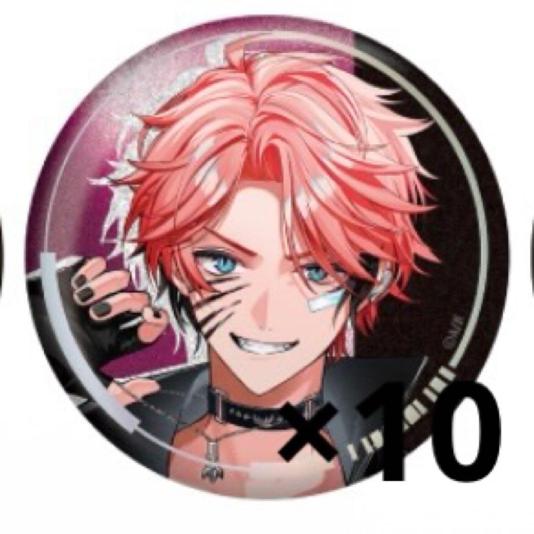 にじさんじ 赤城ウェン ぎゃうるふ 缶バッジ - メルカリ