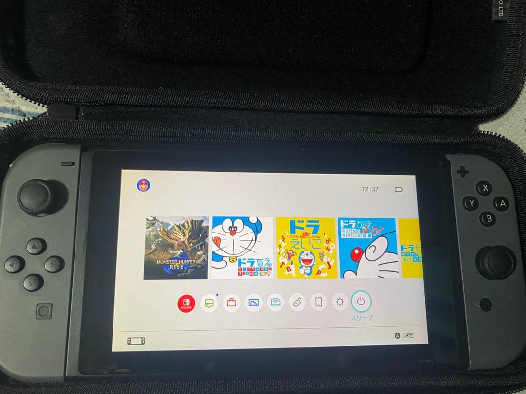 Nintendo Switch 本体 箱無し microSD付き