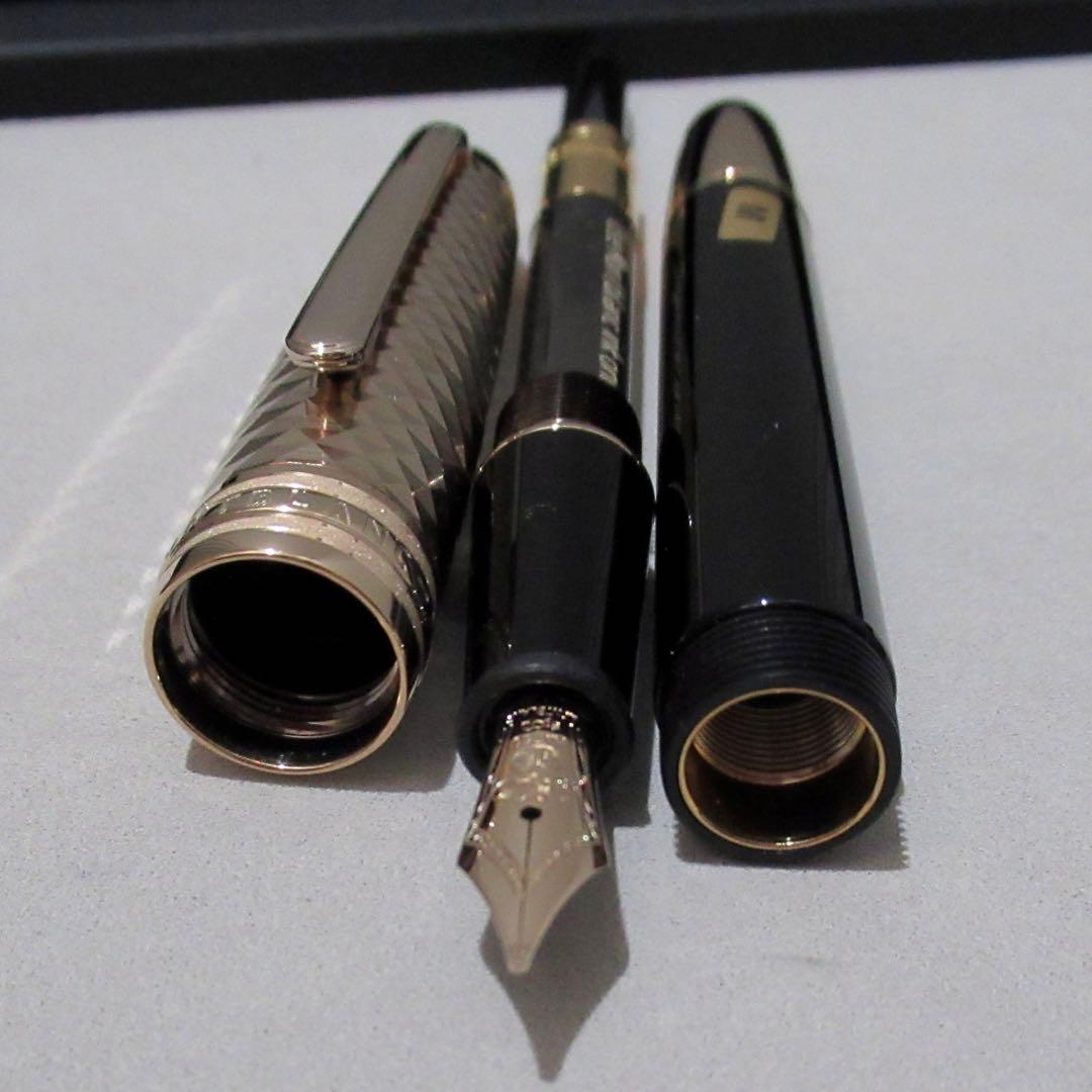 モンブラン 万年筆 145 ジオメトリックディメンション ドゥエ 105986