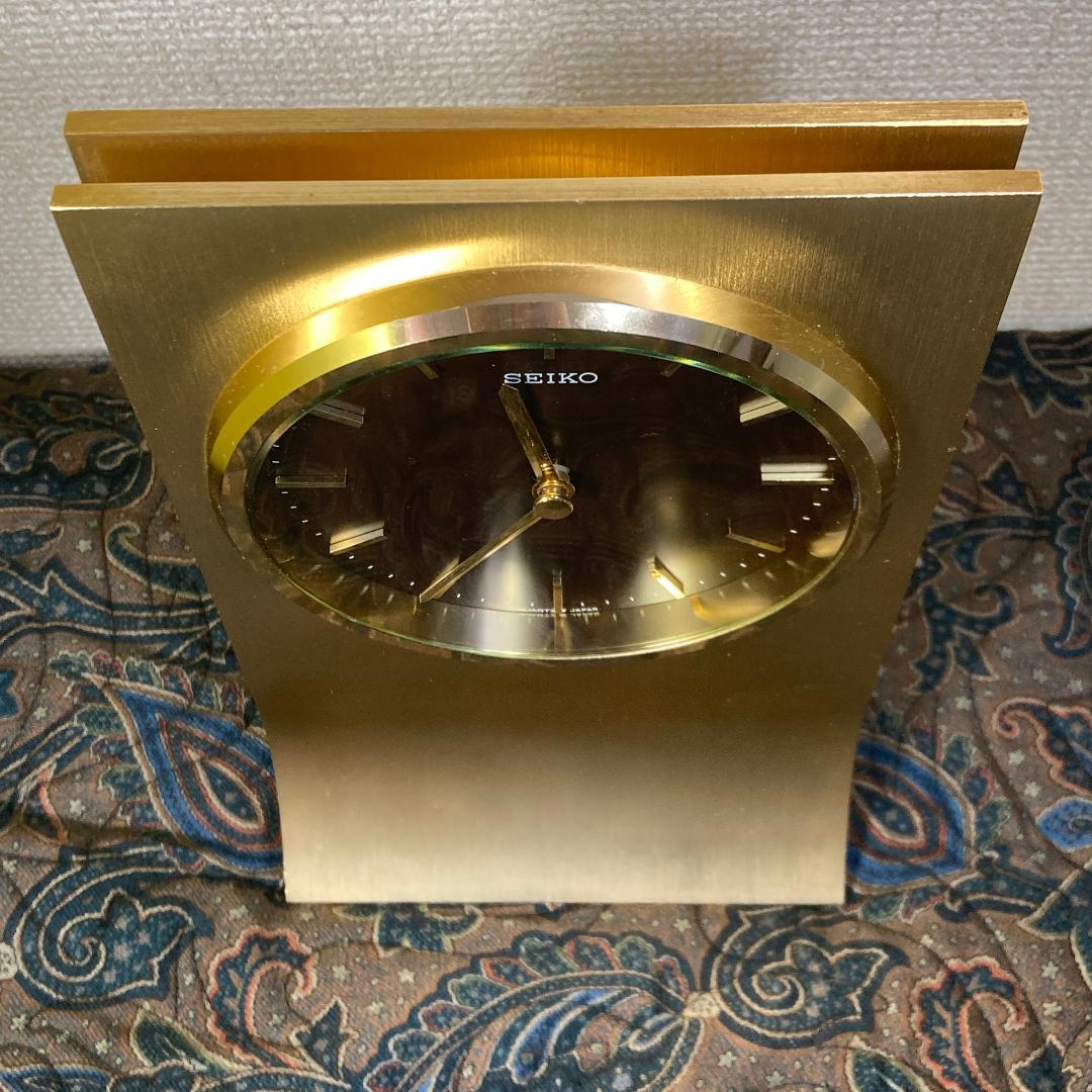 レア SEIKO セイコー デザイナー ゴールド QUARTZ 正確稼働 レトロ