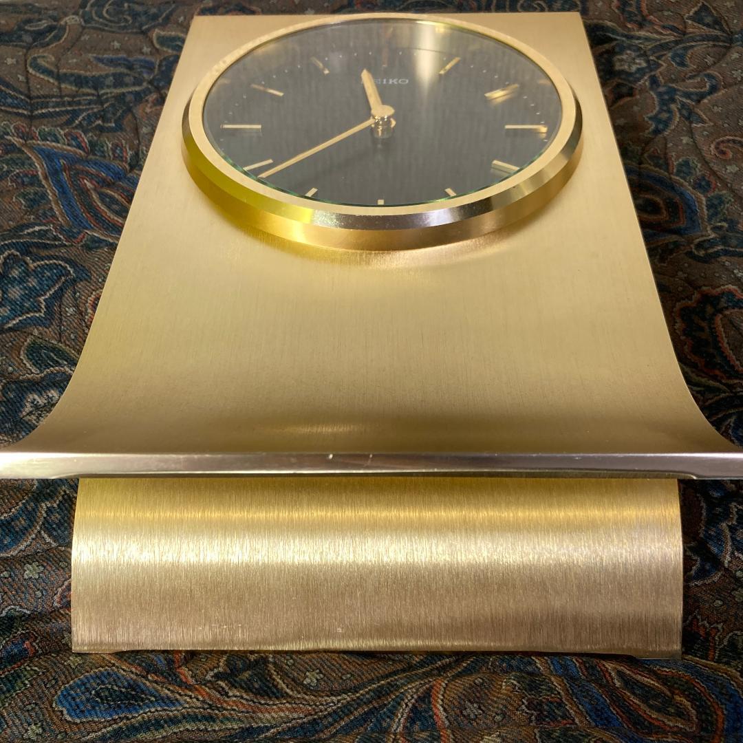 レア SEIKO セイコー デザイナー ゴールド QUARTZ 正確稼働 レトロ