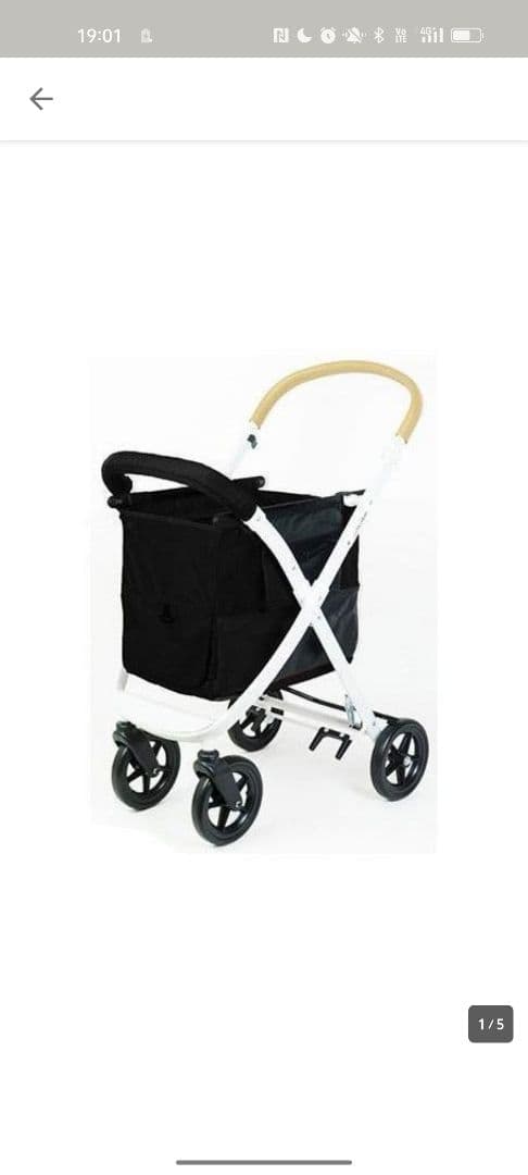 エアバギー ゴーウォーカー Gowalker ペットカート ホワイトフレーム