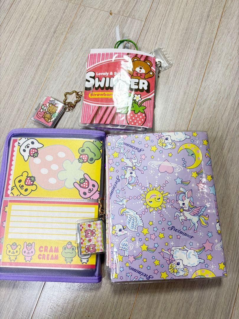 SWIMMER ユニコーン柄 A5２冊　Ｂ７１冊