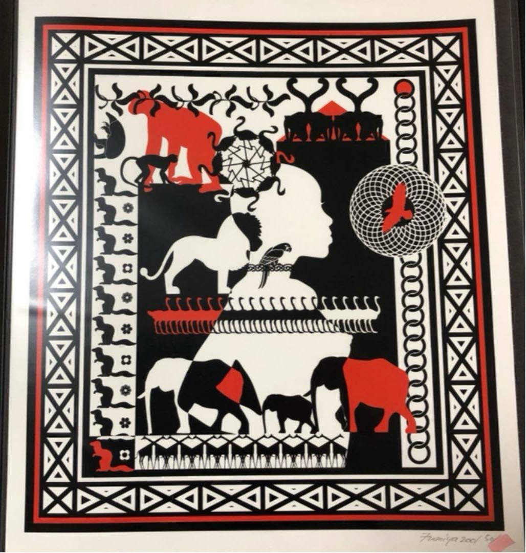 藤井フミヤ FUMIYART作品 直筆サイン＆リミテッド入り 限定発売品