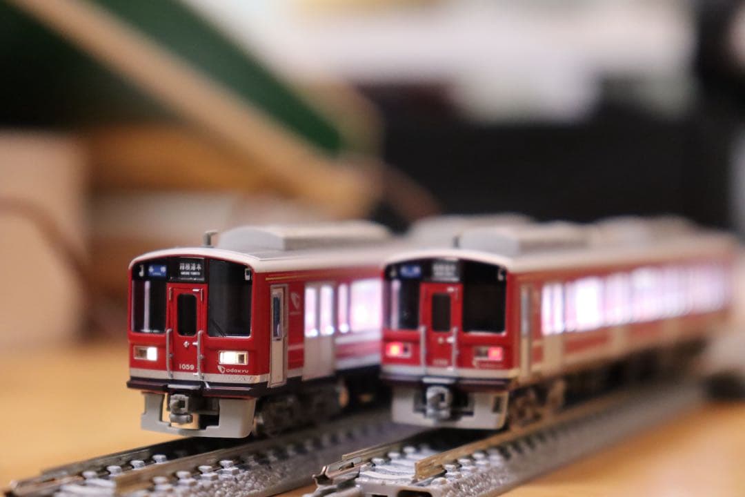 【とだっち】GREENMAX 小田急1000形6+4(赤) 10両セット