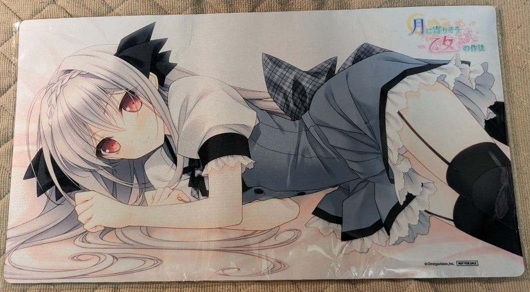 月に寄りそう乙女の作法 桜小路ルナ プレイマット ラバーマット つり乙
