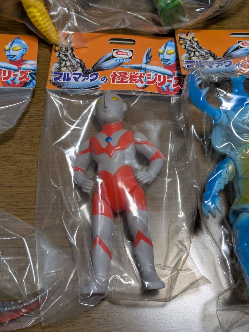 全5種 ブルマァク 怪獣シリーズ 昭和レトロカラー バルタン ゴモラ