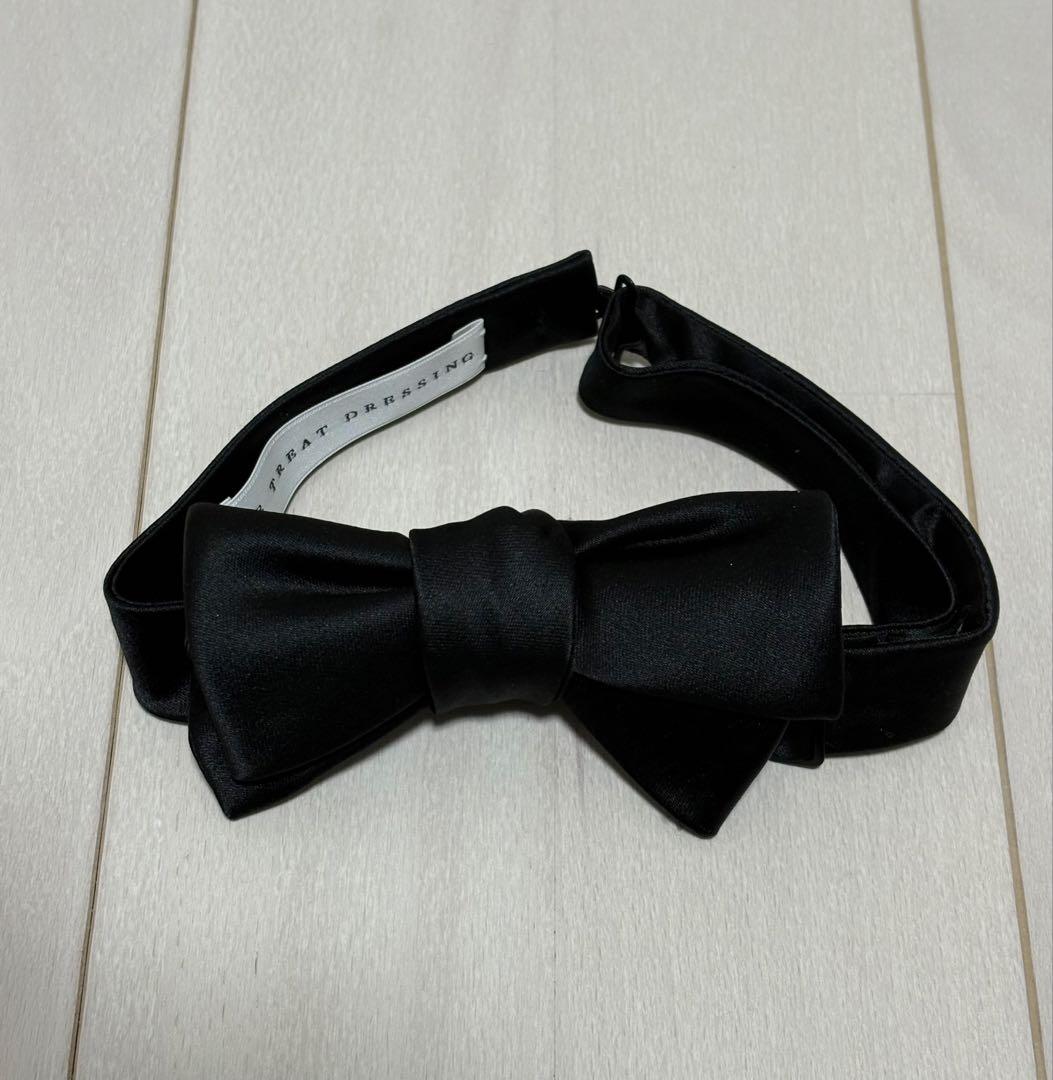 トリートドレッシング新郎4点セット（蝶ネクタイ・カフス・シャツ・チーフ）