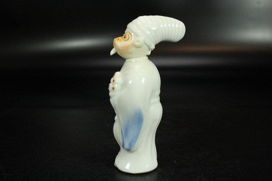 古平戸 猿 首振り 舌出し 人形 高11.5cm 希少 旧家蔵出 - メルカリ