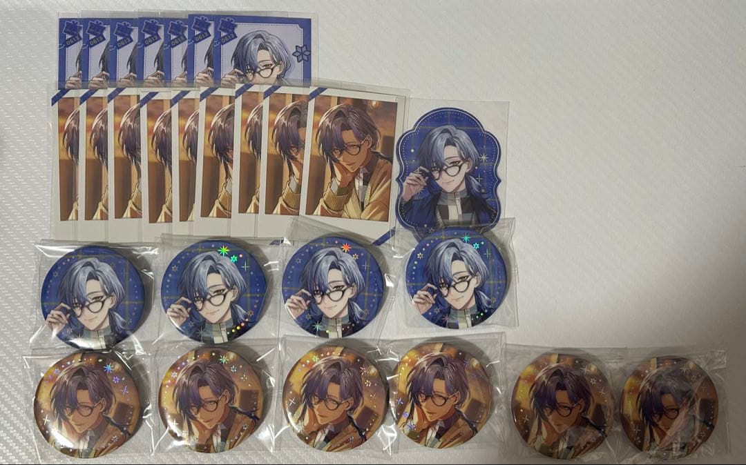 ミランケストレル ウィンターデート 缶バッジ チェキ 特典 にじさんじ