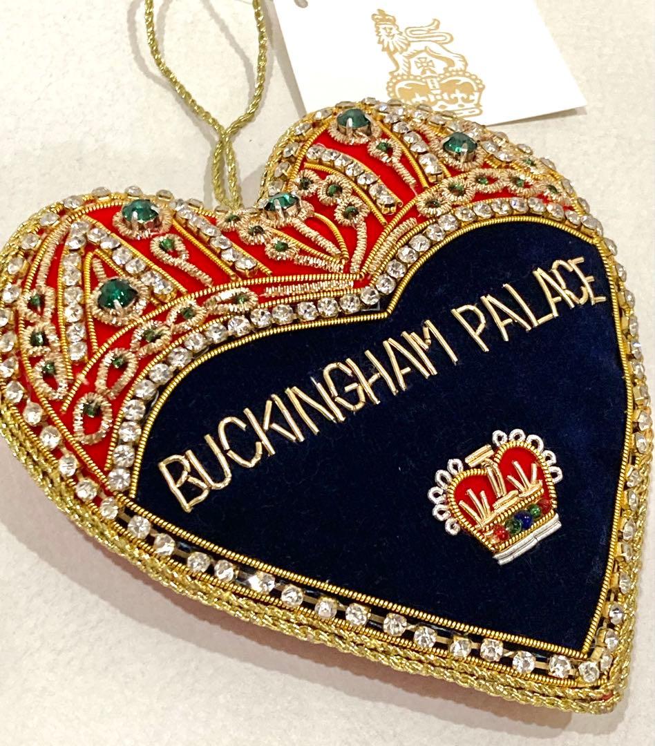 プラチナジュビリー オーナメント イギリス ロンドン ハート クリスマス