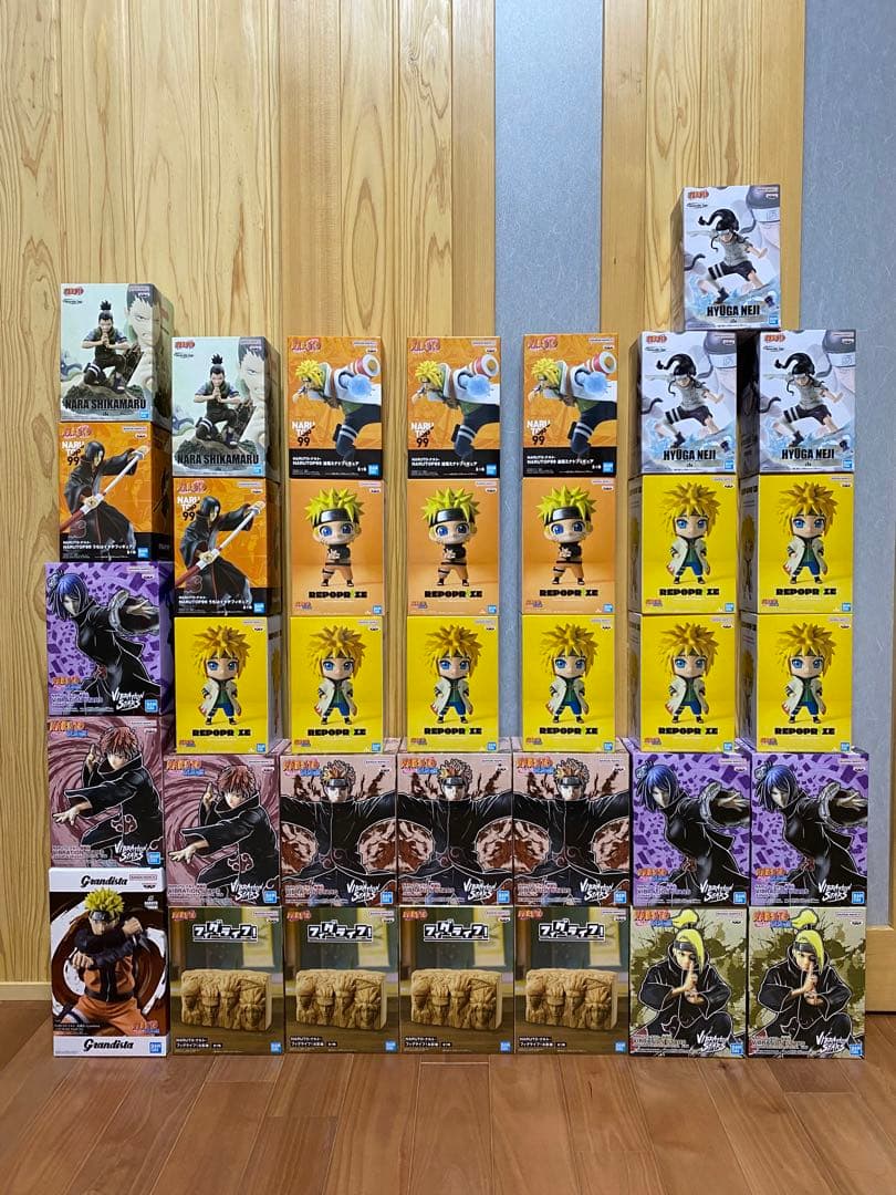 ナルト疾風伝 フィギュアまとめ売り36個セットNARUTO 一番くじ ナルト
