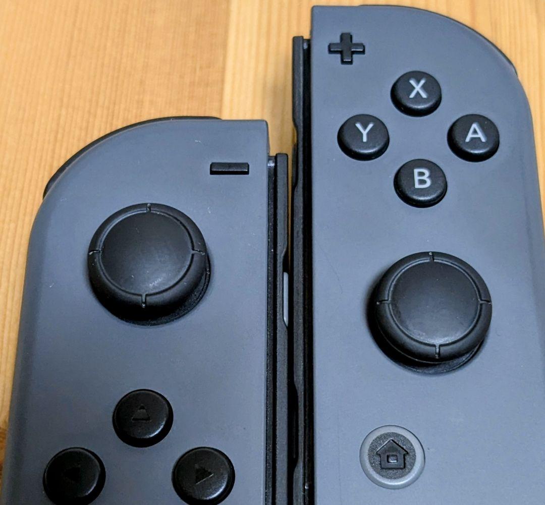 Nintendo Switch 本体 グレー 画面キズなし 付属品完備