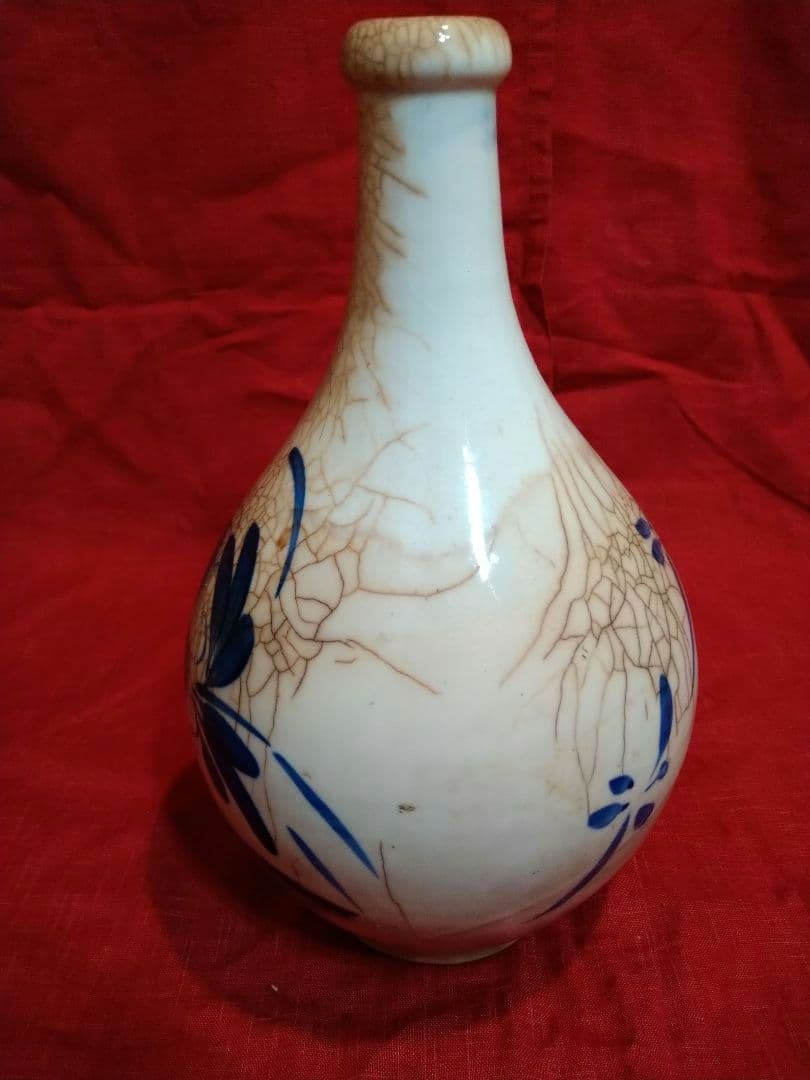 ♥【山水染付け】80年前のヴィンテージ・コレクション品・骨董品