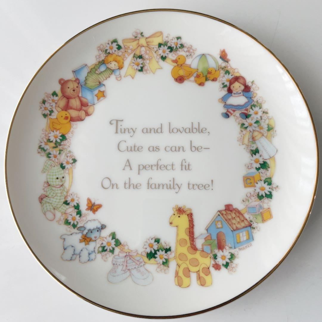 飾皿 米国 アンティークモール購入 陶磁器 プレート ラスティング