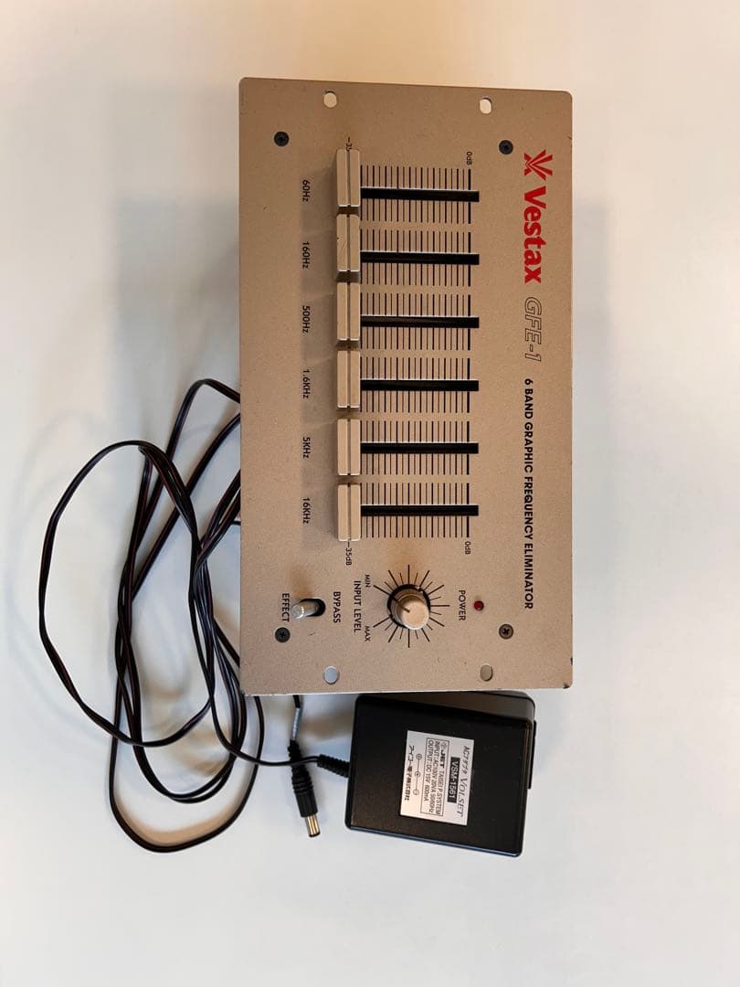 DJ機材 VESTAX GFE-1 Vestax GFE-1 DJ 6-Band Graphic Frequency Eliminator - Japan