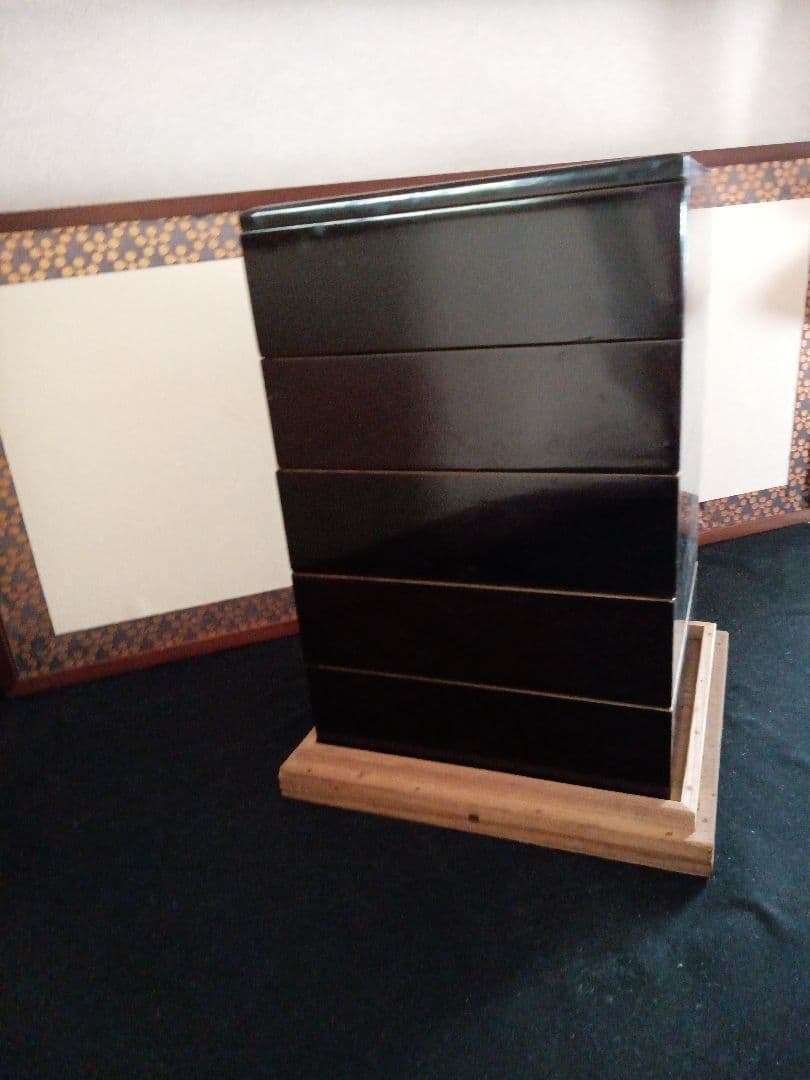 輪島塗重箱五段重