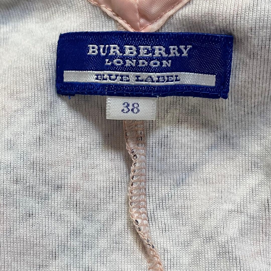 BURBERRY バーバリー　ノバチェック　リボン　タンクトップ　キャミ