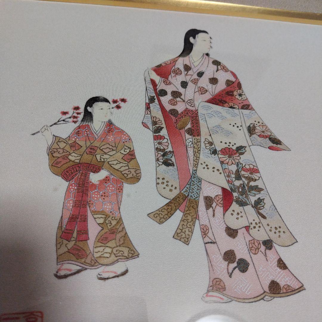 美人絵 額 元禄 見返り