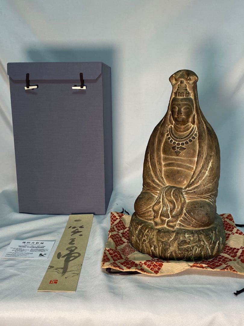 1514❣️ 池田方彩 作品 白衣観音 像 - メルカリ