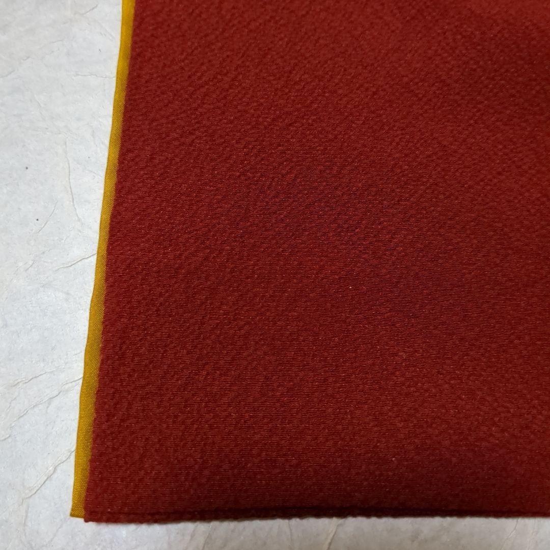 縮緬無地の振袖 ふきに凝った 親子共有 小物で楽しむ振袖