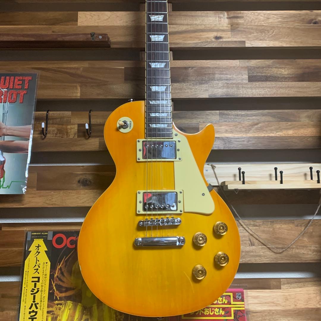 調整済】プレイテック Playtech レスポール レモンバースト 出音好調