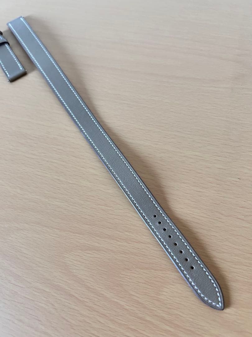エルメス　替えベルト 《Hウォッチ》 PM 25 mm ドゥブルトゥール